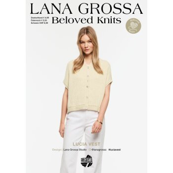 Beloved Knits No.3 Einzelanleitung | LUCIA VEST aus ECOPUNO